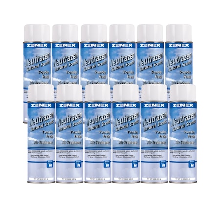Zenex Handheld Air Freshener Powder Fresh net 10 oz., 12PK 491305